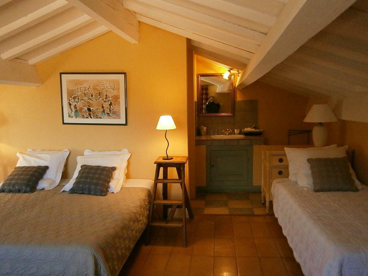 Bed and Breakfast Les Aiguières en Provence Suze-la-Rousse Esterno foto